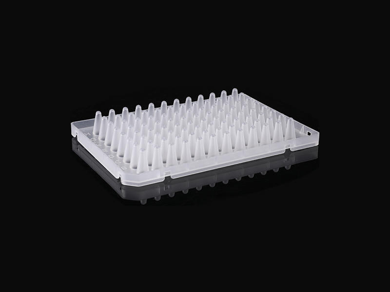 0.1ml 96wells PCR Plate, Semi-Skirted(Transparent)